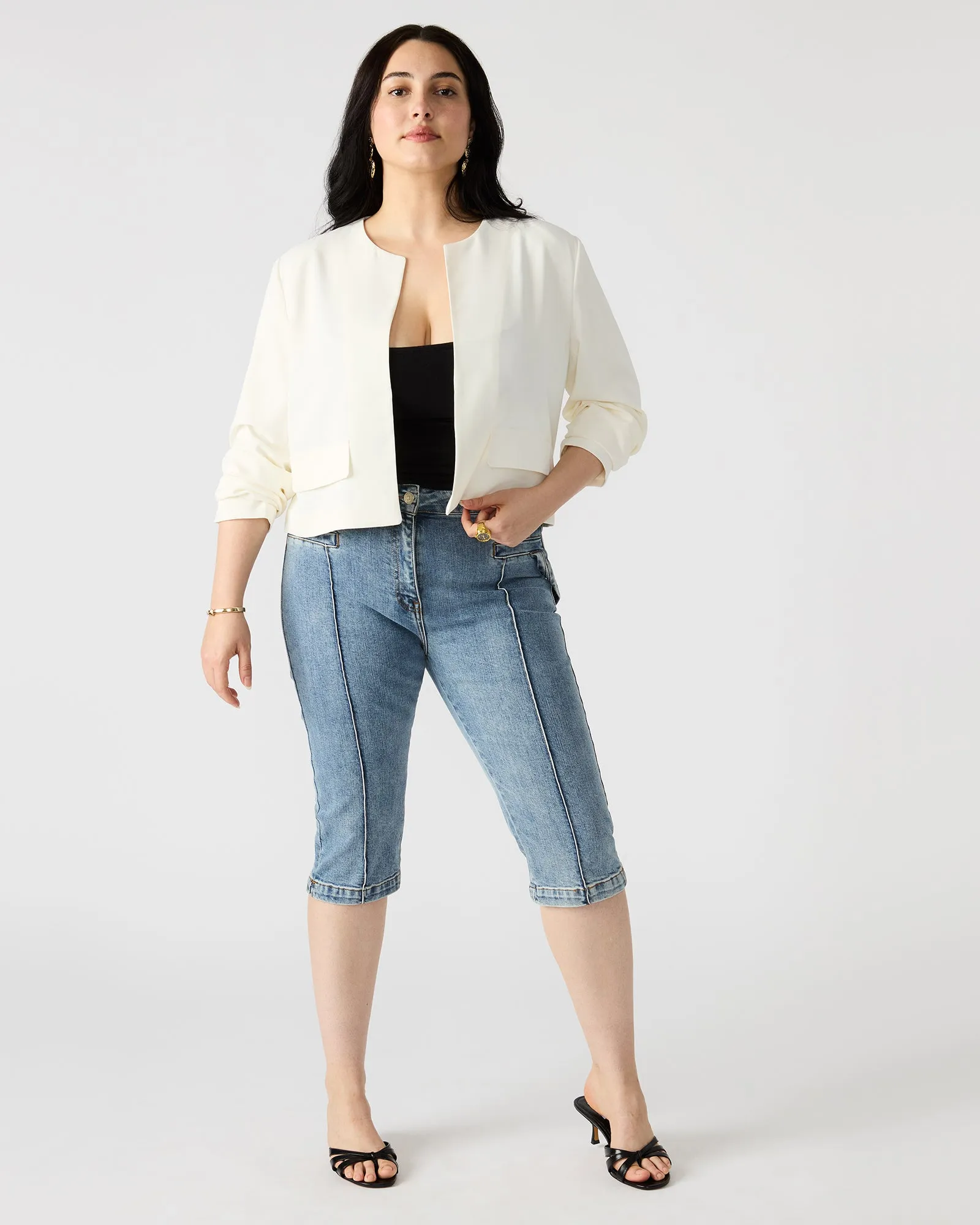 SERENEA BLAZER WHITE