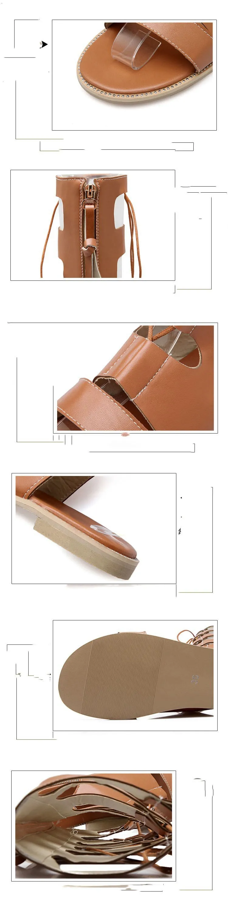 Sexy Hollow Rome Net Boots Cross Straps High Tube Flat with Cool Boots Breathable Sandals Spring and Summer