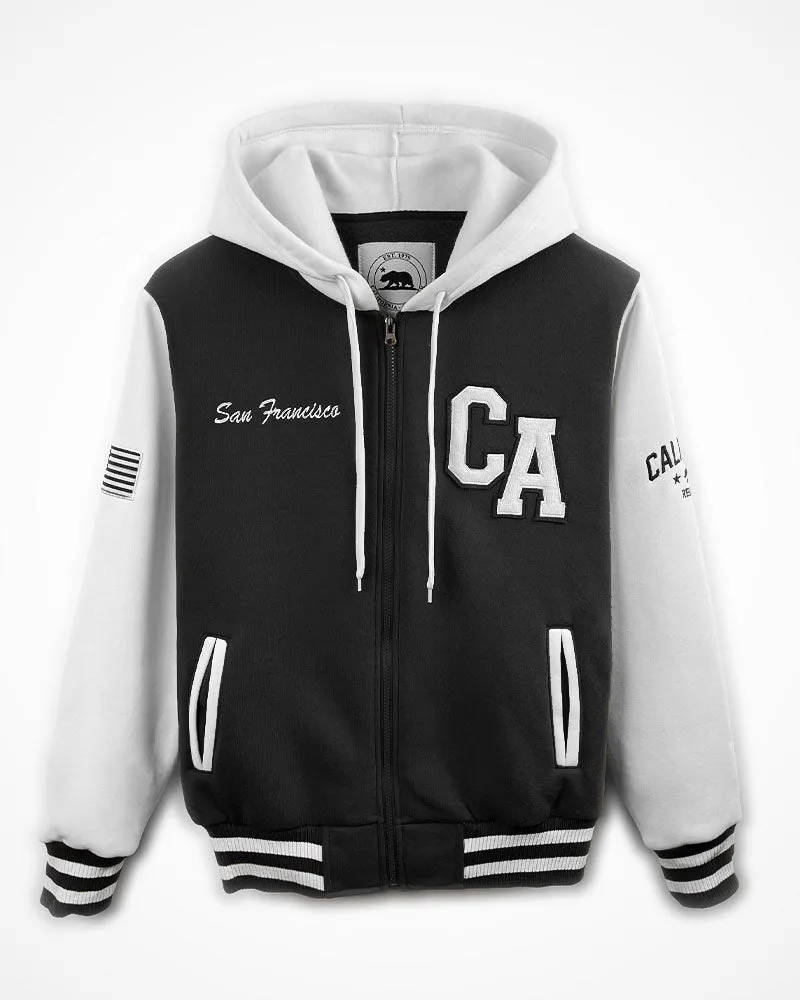 SF Varsity Jacket - Hooded