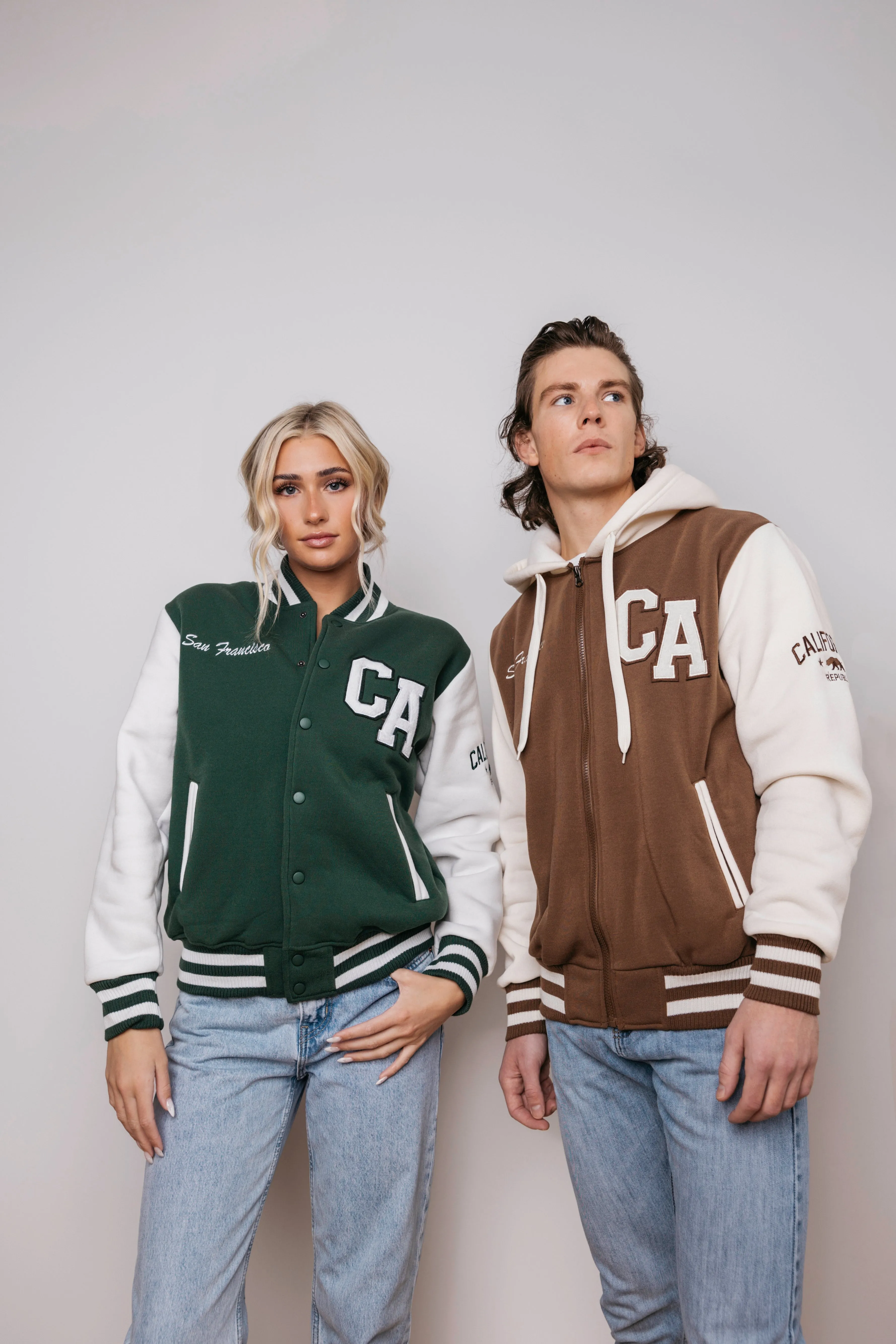 SF Varsity Jacket - Hooded