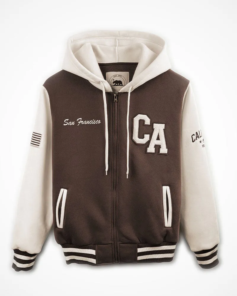 SF Varsity Jacket - Hooded