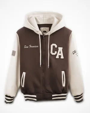 SF Varsity Jacket - Hooded