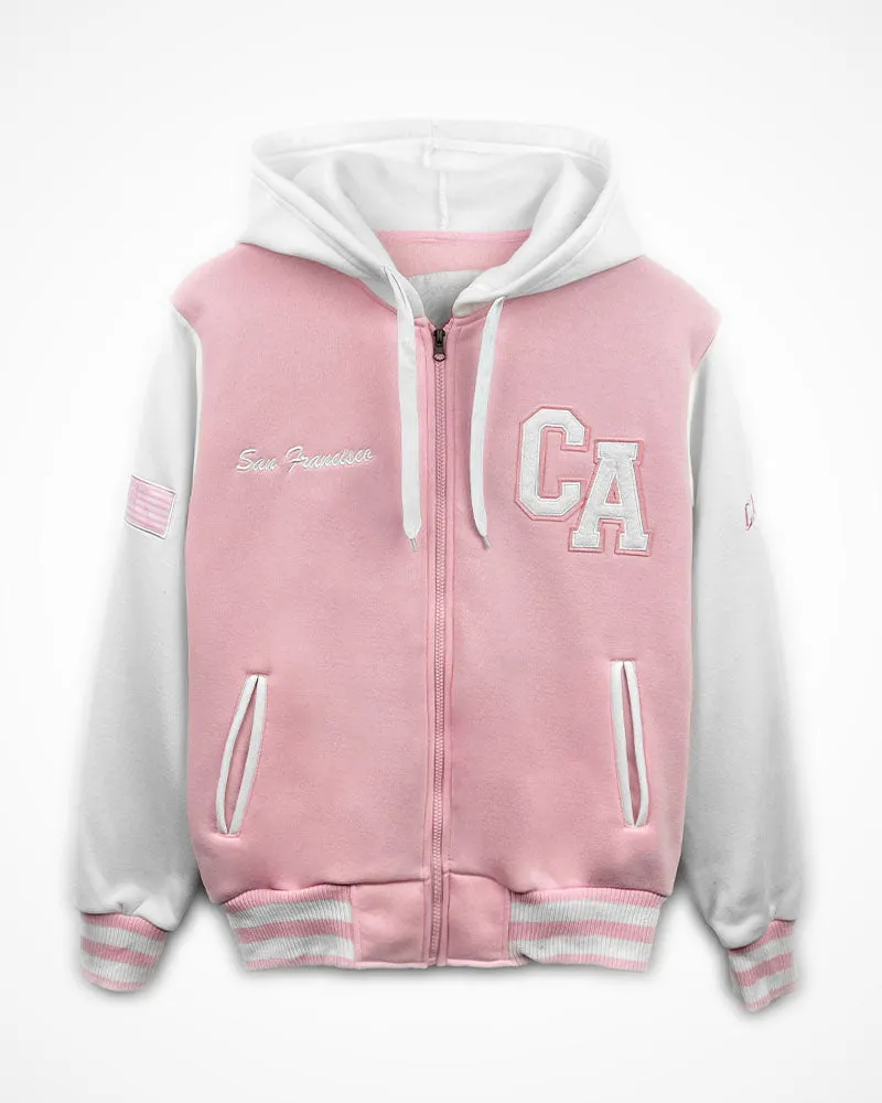 SF Varsity Jacket - Hooded