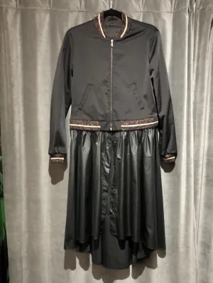 Sisley Bomber Jacket with Removable Bottom Drape