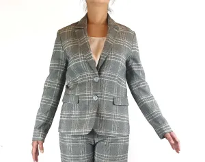 Skin & Threads black and white blazer size 1