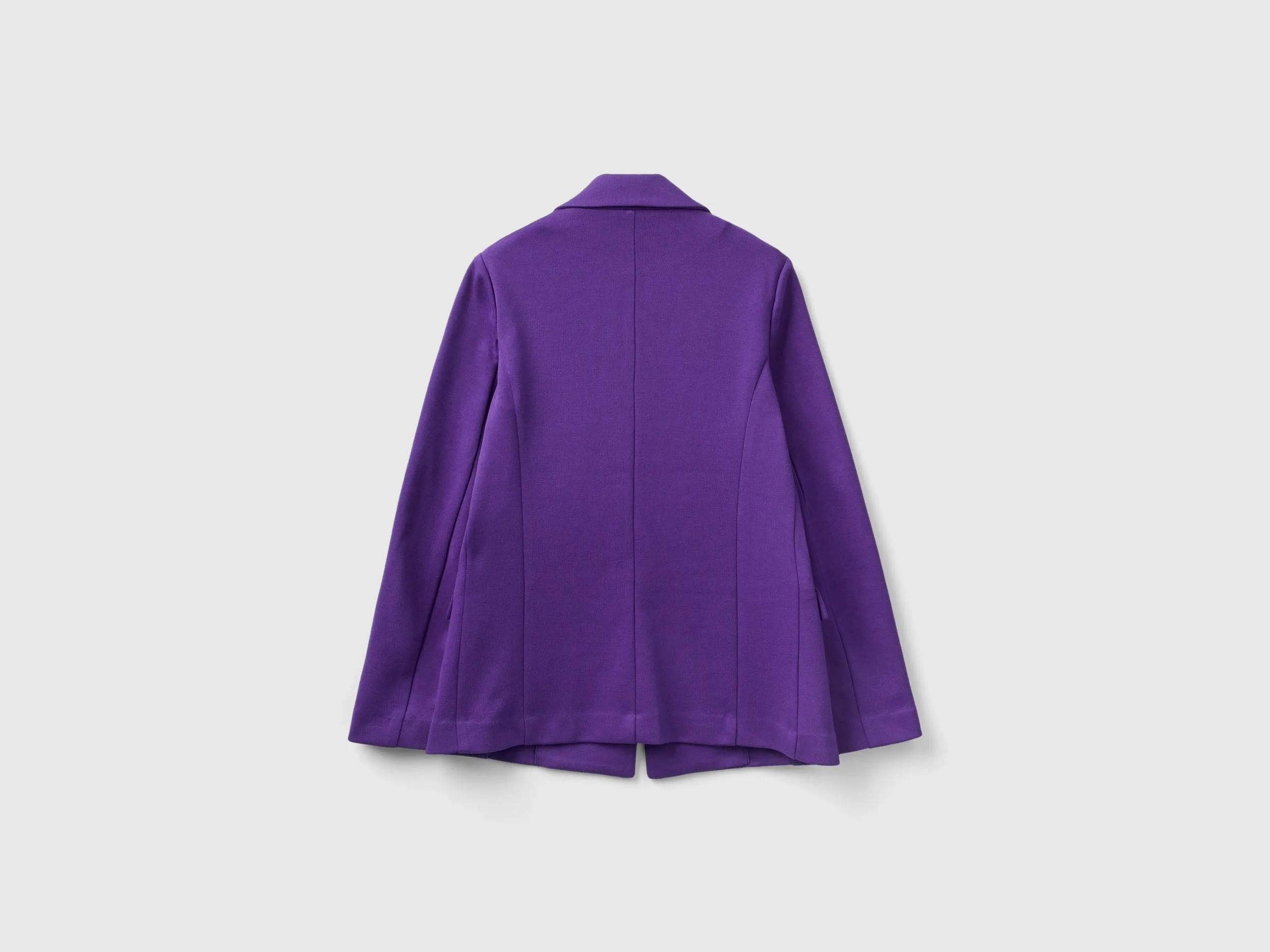Slim Fit Button Down Solid Blazer