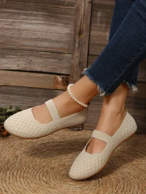 Slip-On Mesh Breathable Flat Shoes