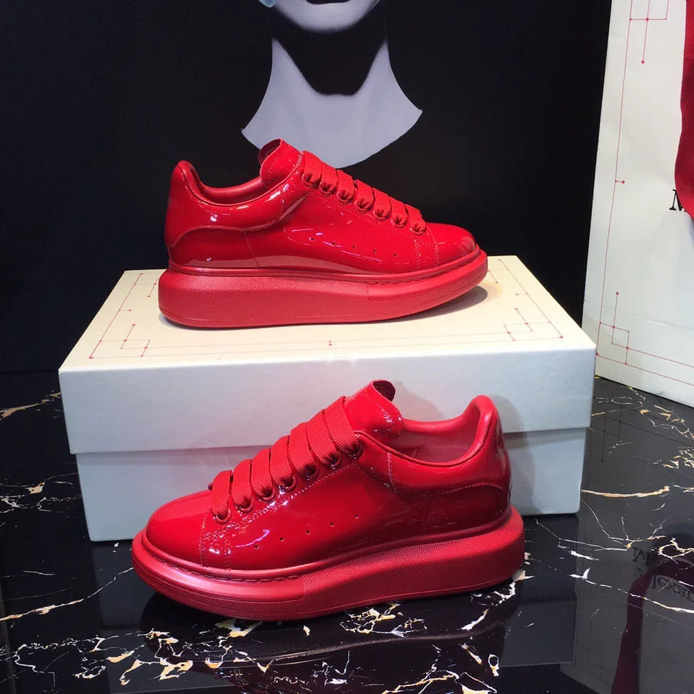 Sport Shoes Lady Popular Flat Breathable Platform Footwear