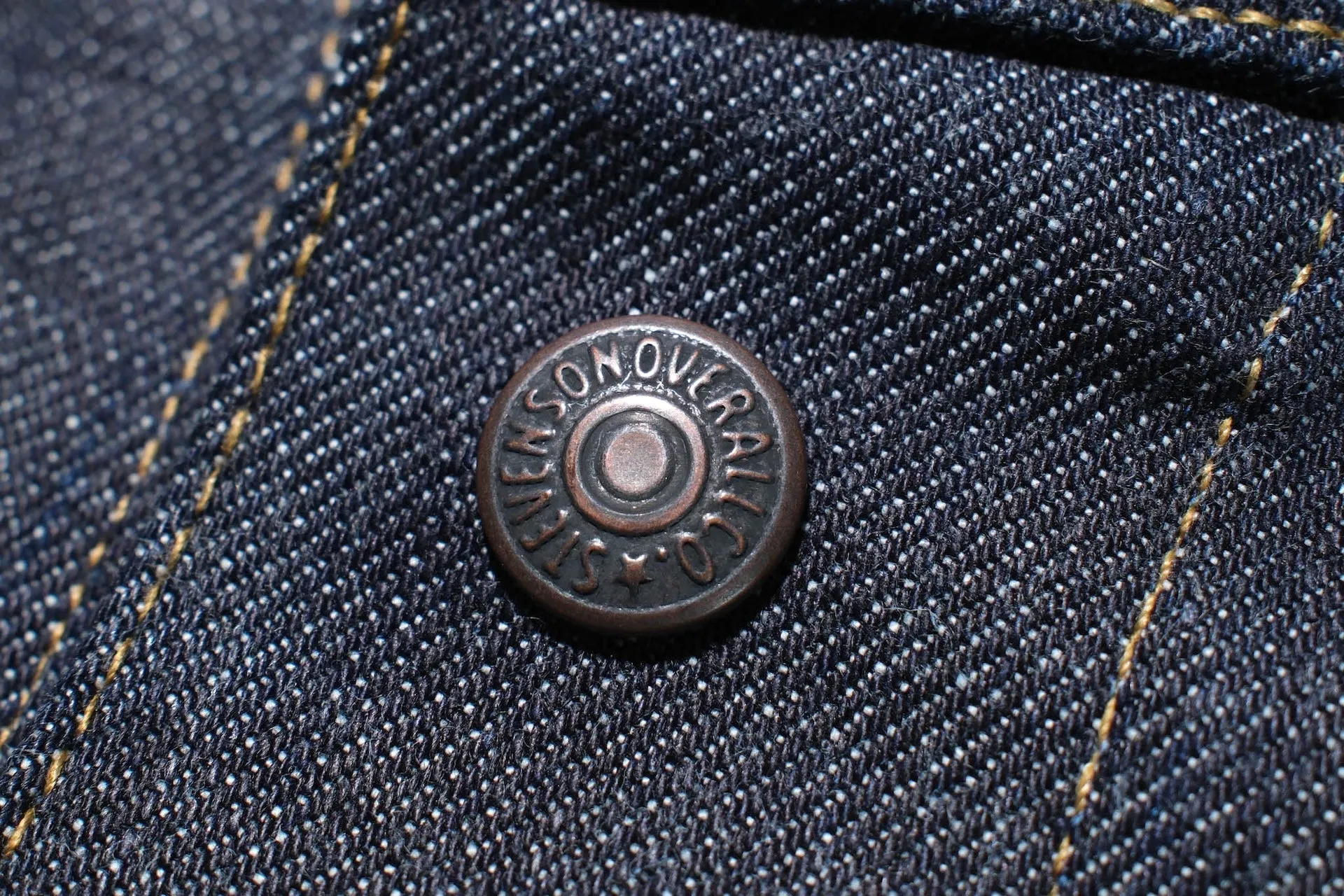 Stevenson Overall Co. 14.5oz 'Maverick Rider' Denim Jacket (Indigo)