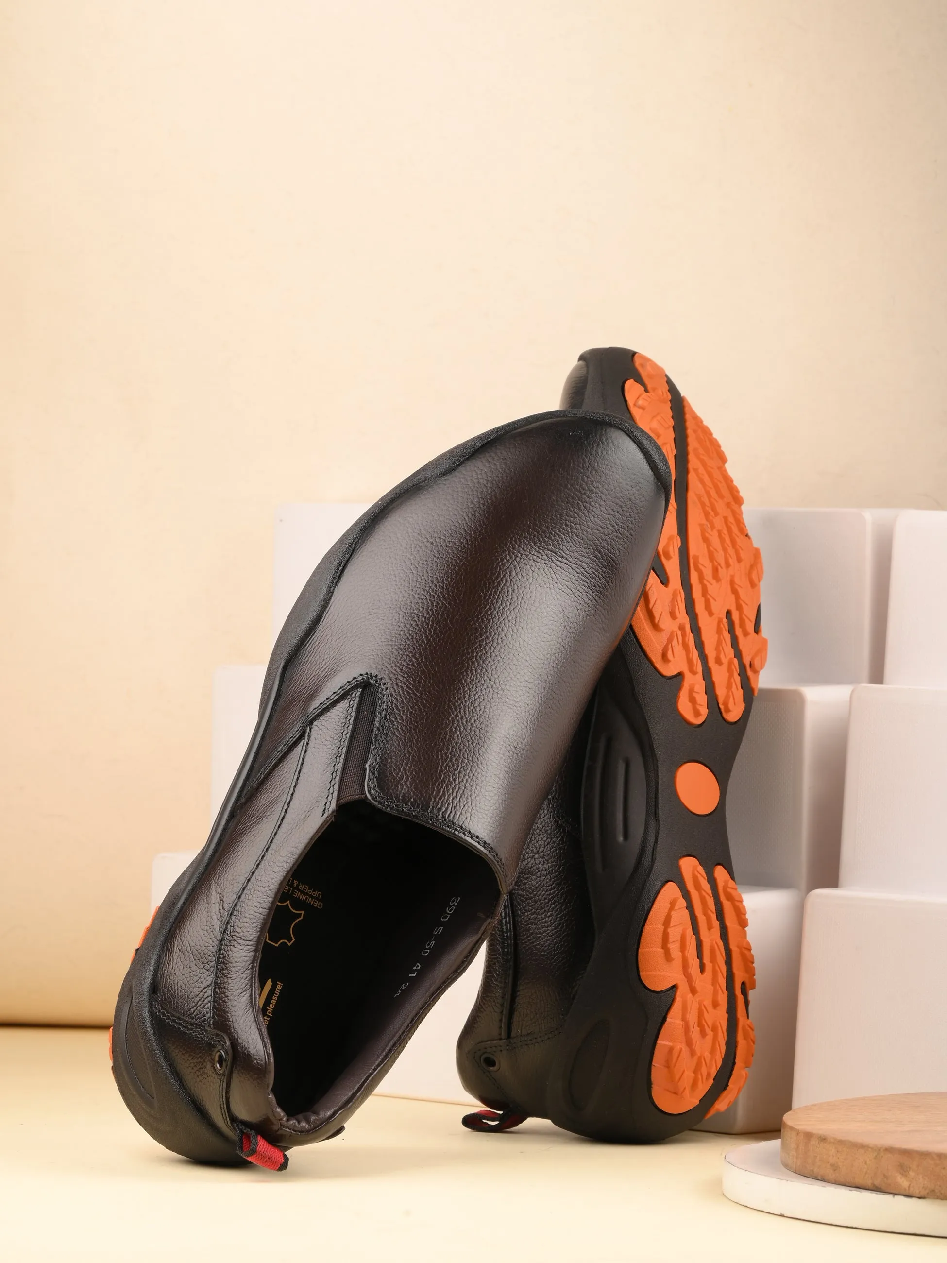 Strado Casual Leather Loafers HT