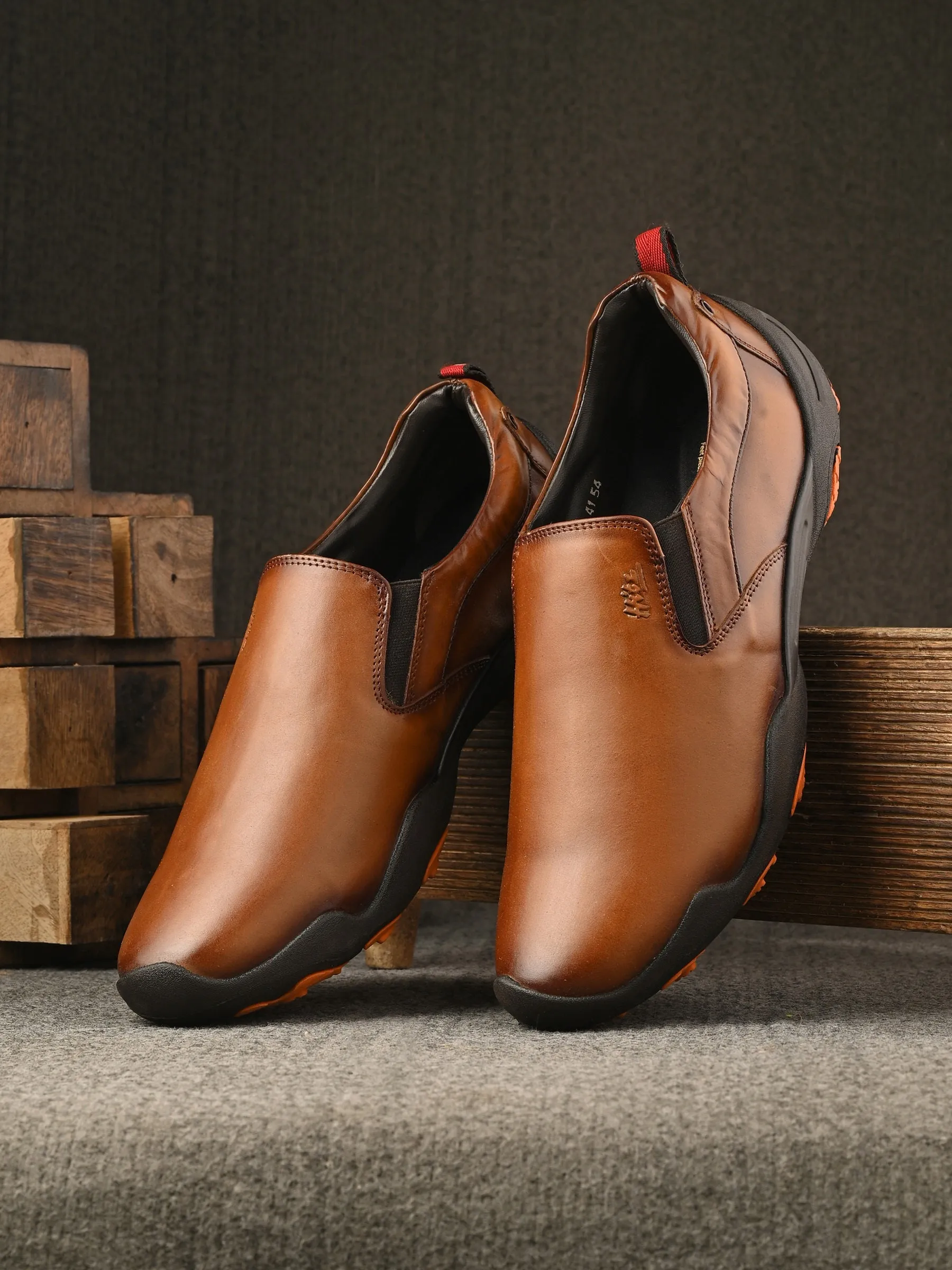 Strado Casual Leather Loafers HT