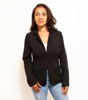 Stripe Blazer