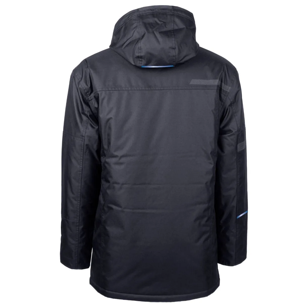 Stylish Bolt Quilted Polyester Parka for Men & Women - Durable, Weather-Resistant, Insulated Outerwear with Detachable Hood