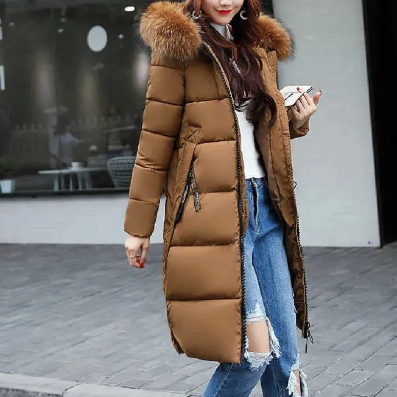 Tailynn - parka with fur collar