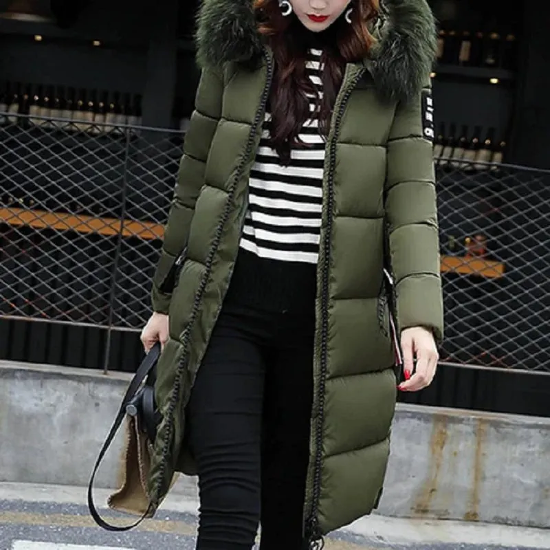 Tailynn - parka with fur collar
