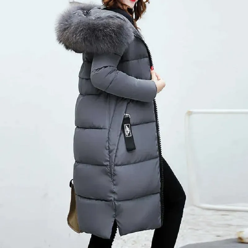 Tailynn - parka with fur collar