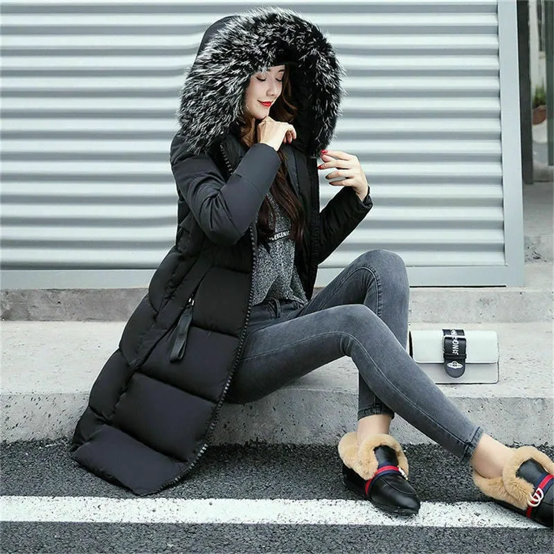 Tailynn - parka with fur collar