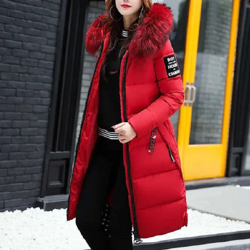 Tailynn - parka with fur collar