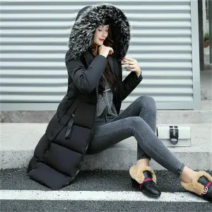 Tailynn - parka with fur collar