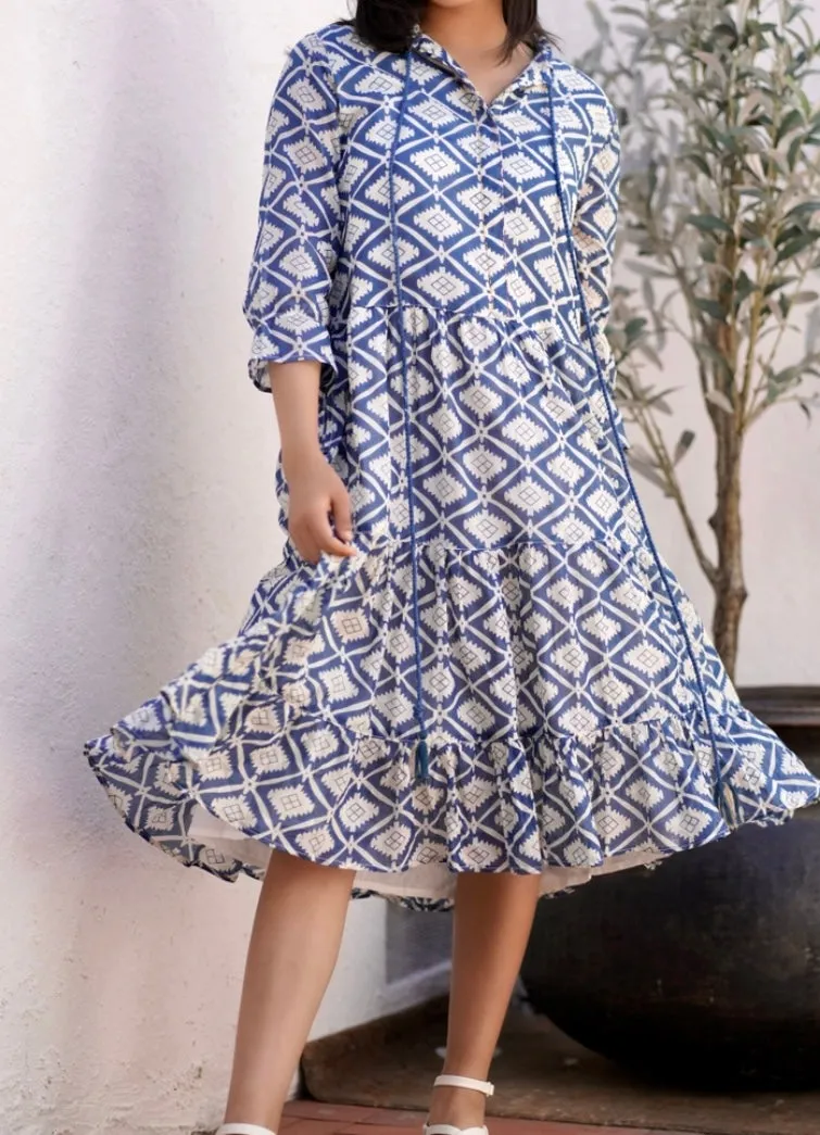 Taylor Dress in Blue