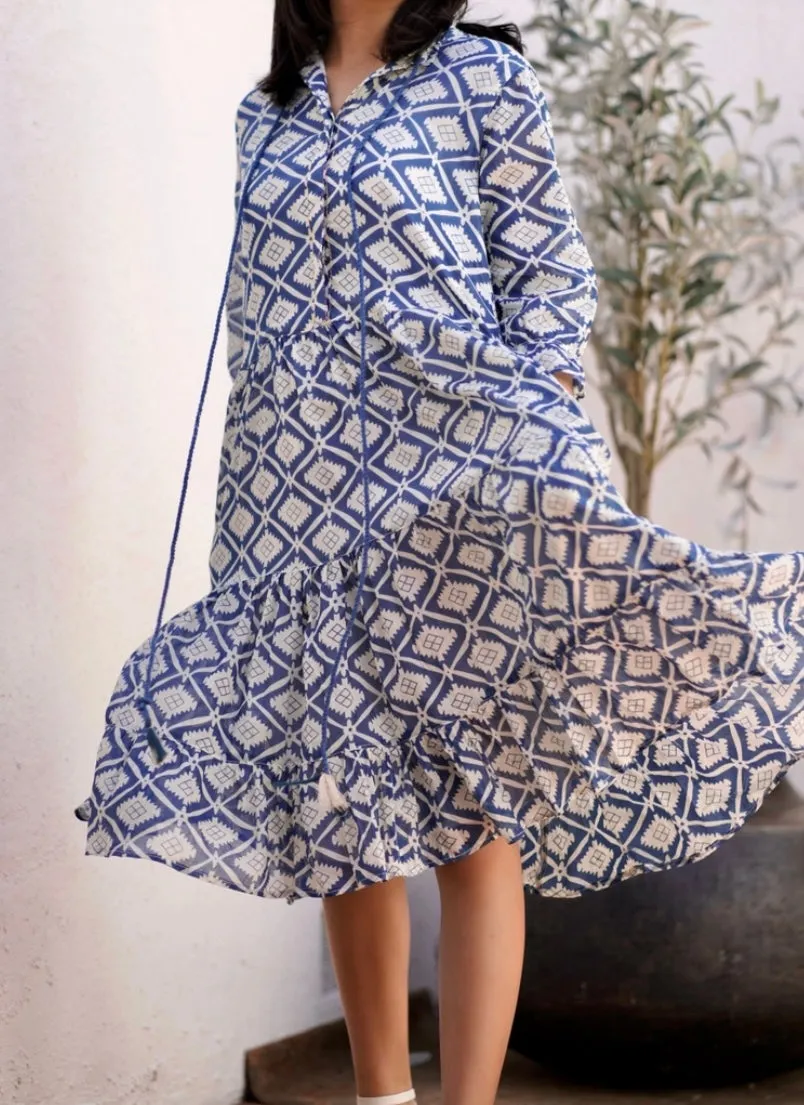 Taylor Dress in Blue