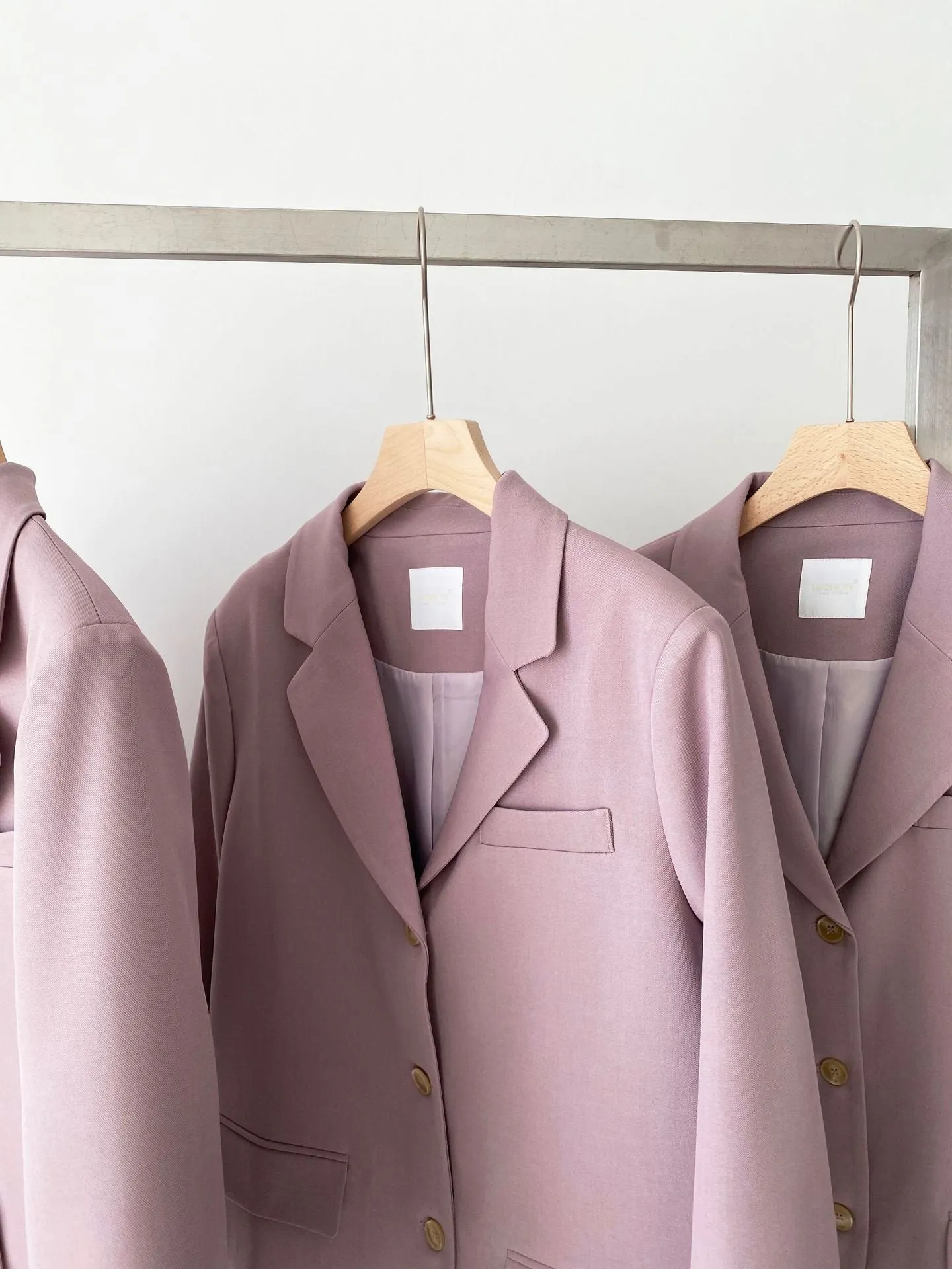 Textured Purple Blazer
