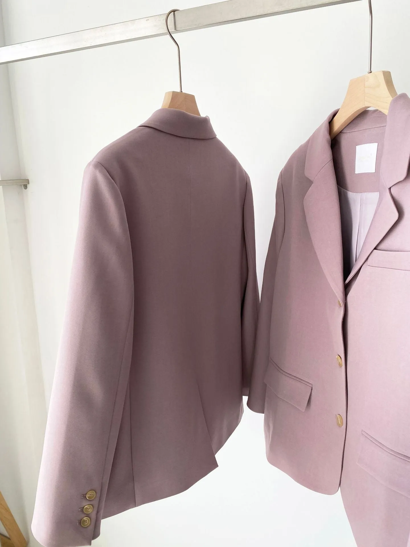 Textured Purple Blazer