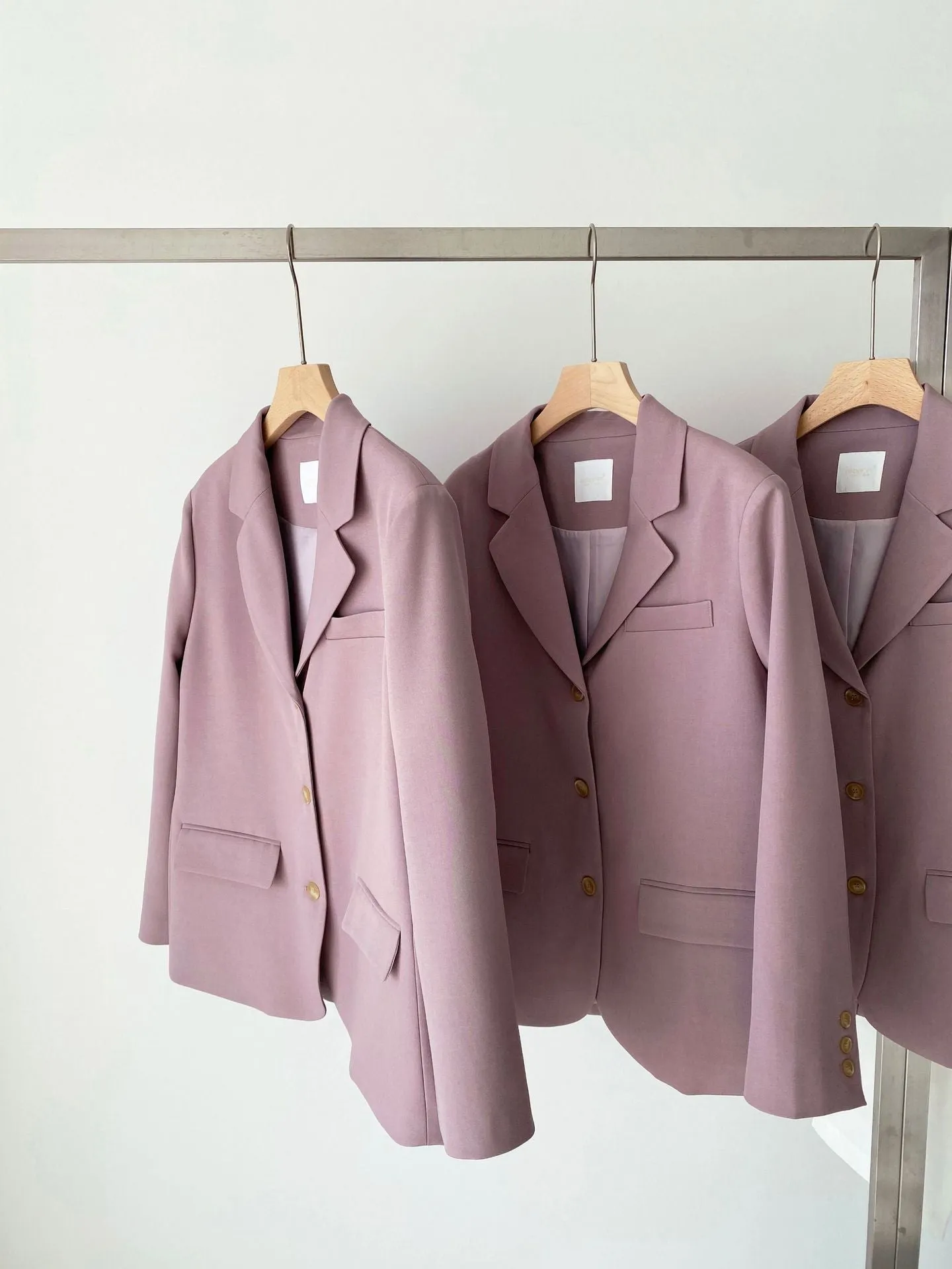 Textured Purple Blazer