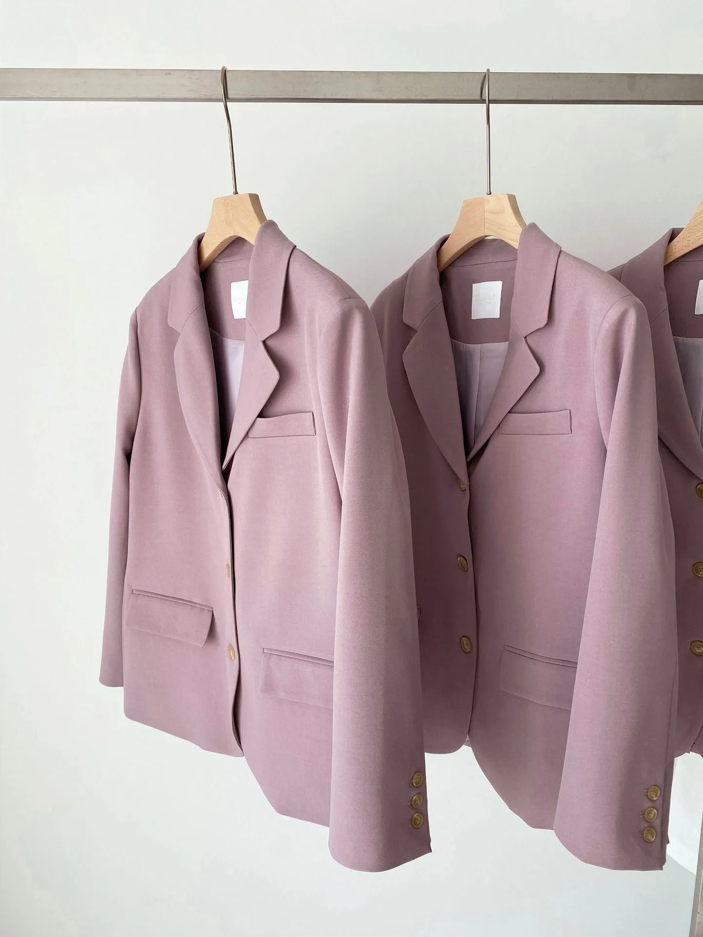 Textured Purple Blazer