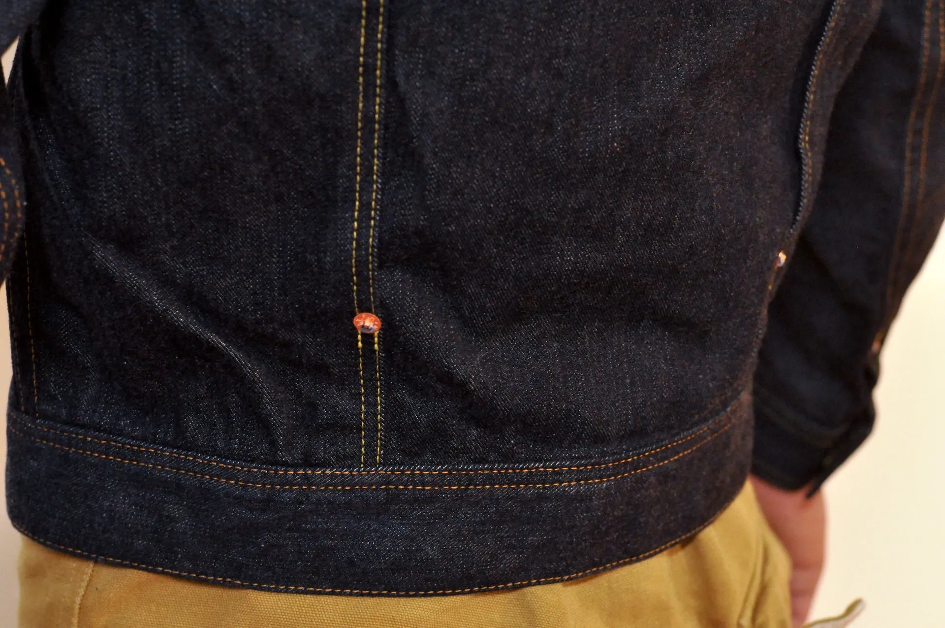 The Flat Head 14.5oz 40s Cowboy Indigo Denim Jacket