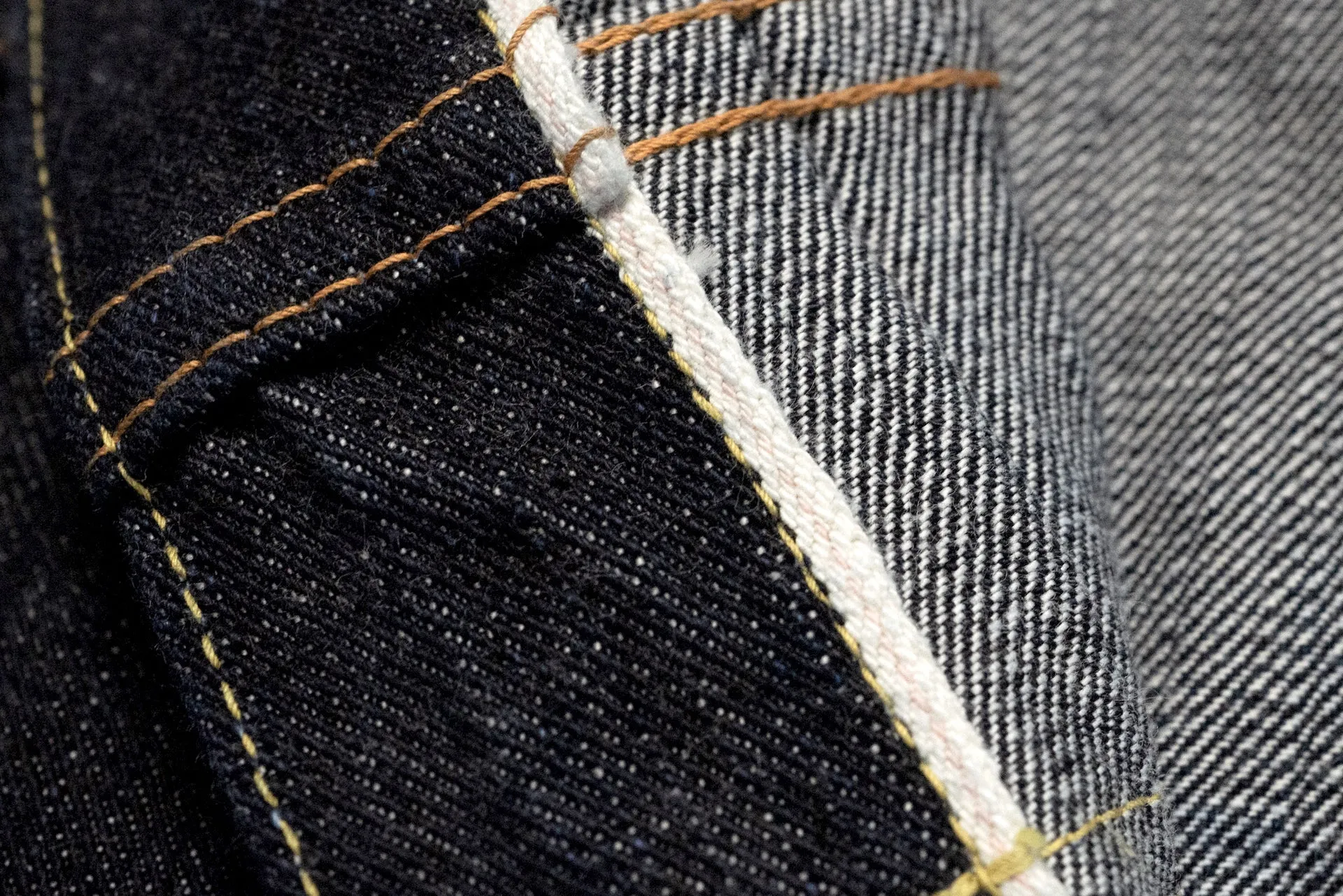 The Flat Head 14.5oz 40s Cowboy Indigo Denim Jacket