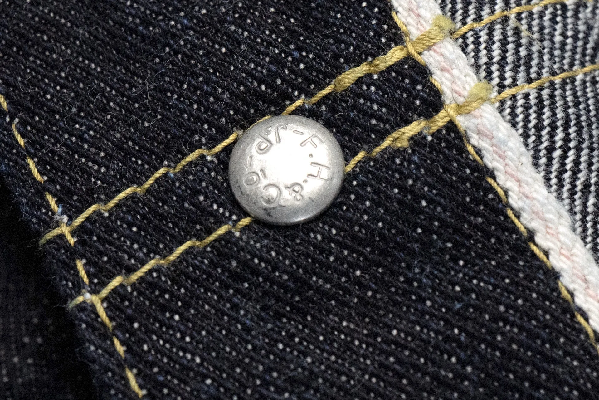 The Flat Head 14.5oz 40s Cowboy Indigo Denim Jacket