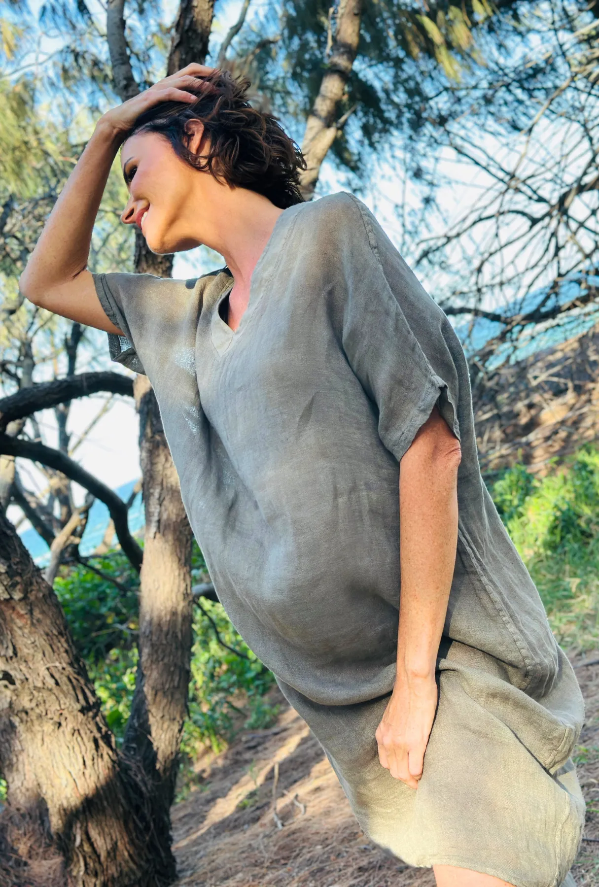 The Instant Essential Dress - Stone