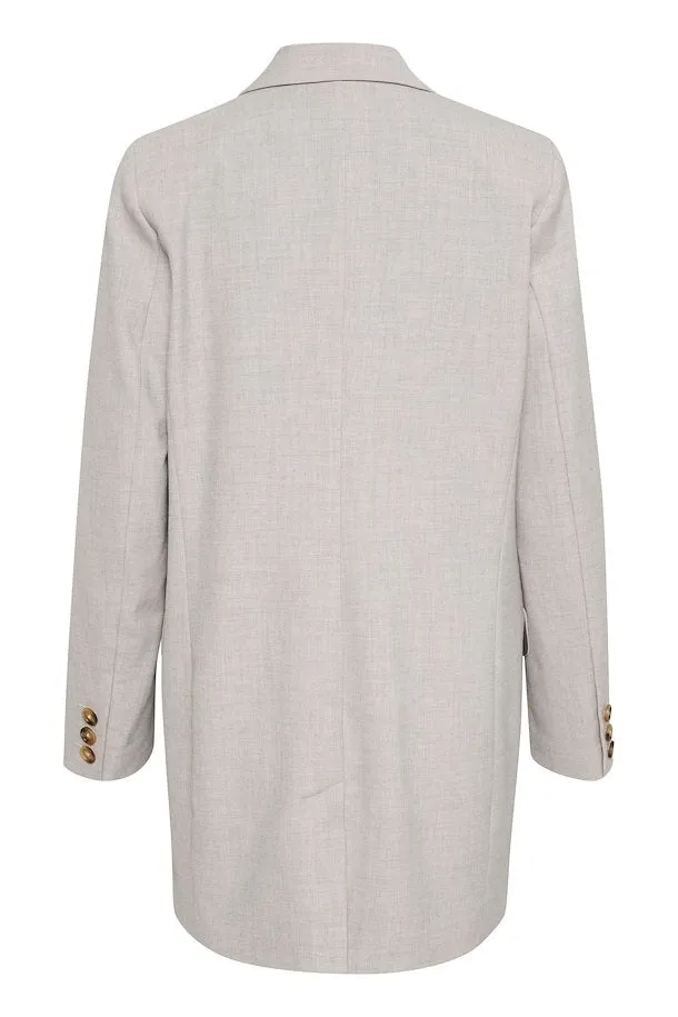 The Wadina Blazer by Inwear - Light Grey Melange