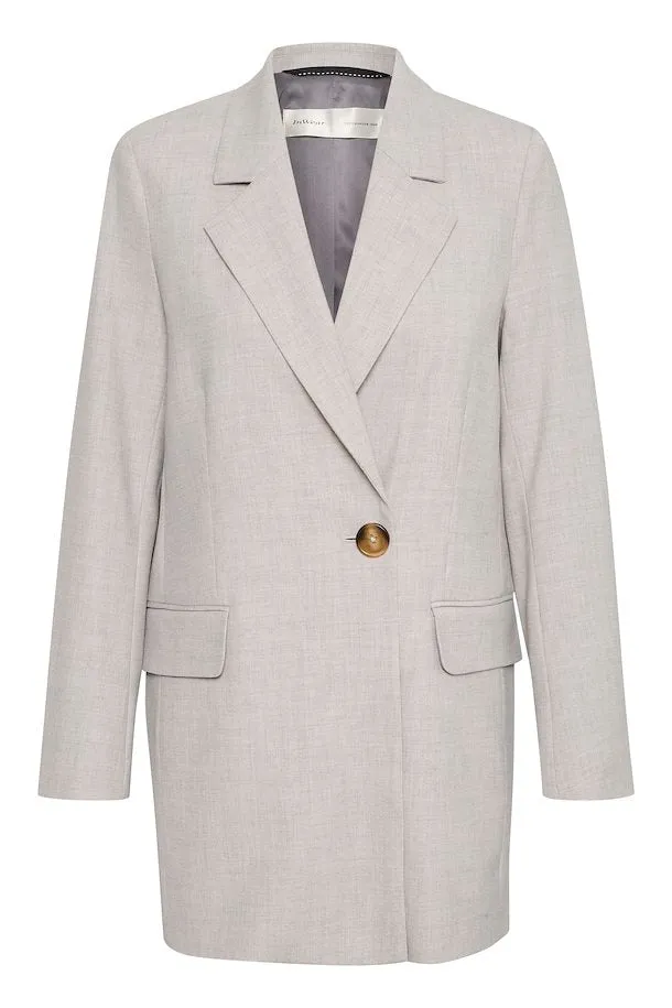 The Wadina Blazer by Inwear - Light Grey Melange
