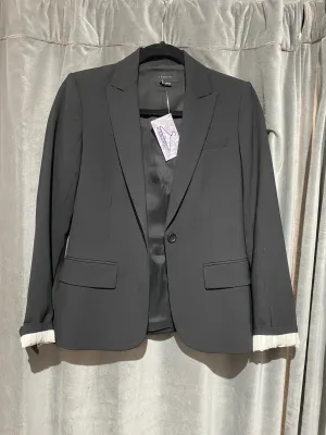 Theory Black Classic Single Button Blazer