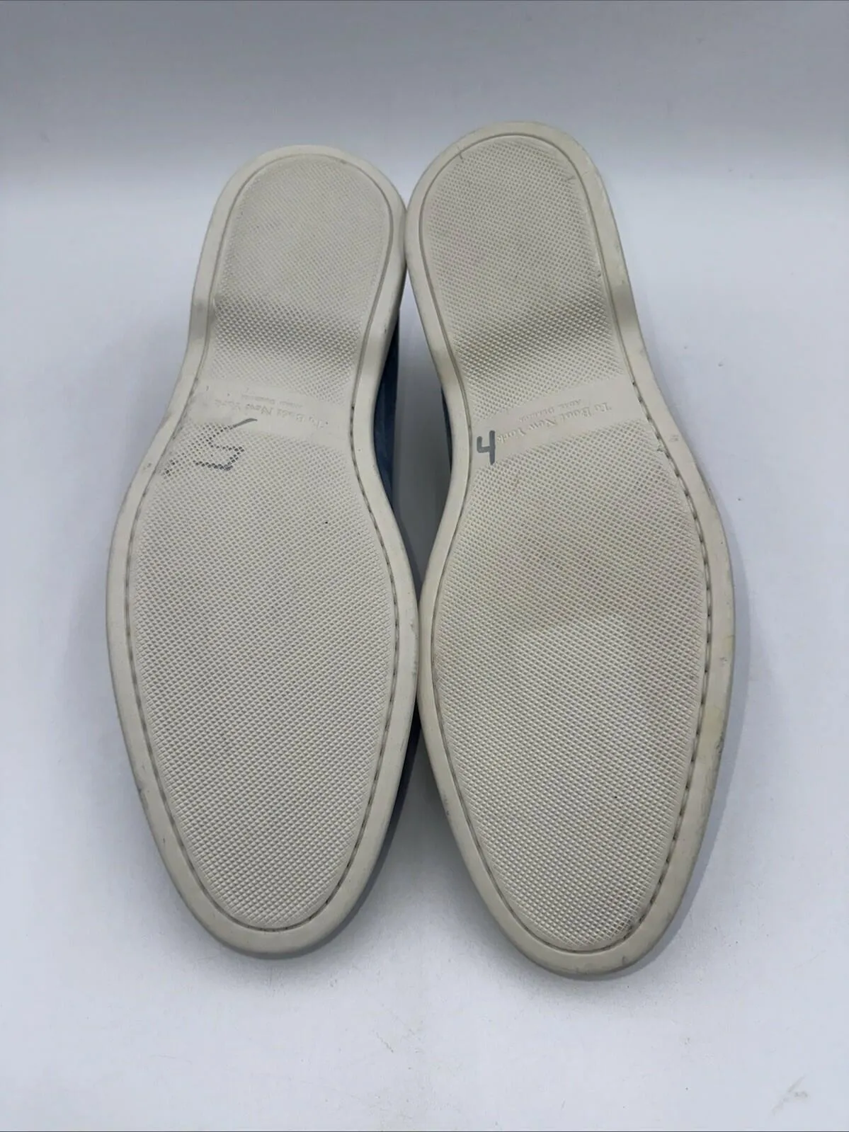 To Boot New York Men’s Cassidy Moc Toe Loafers Sky Blue Suede Size 9.5 - Very Good
