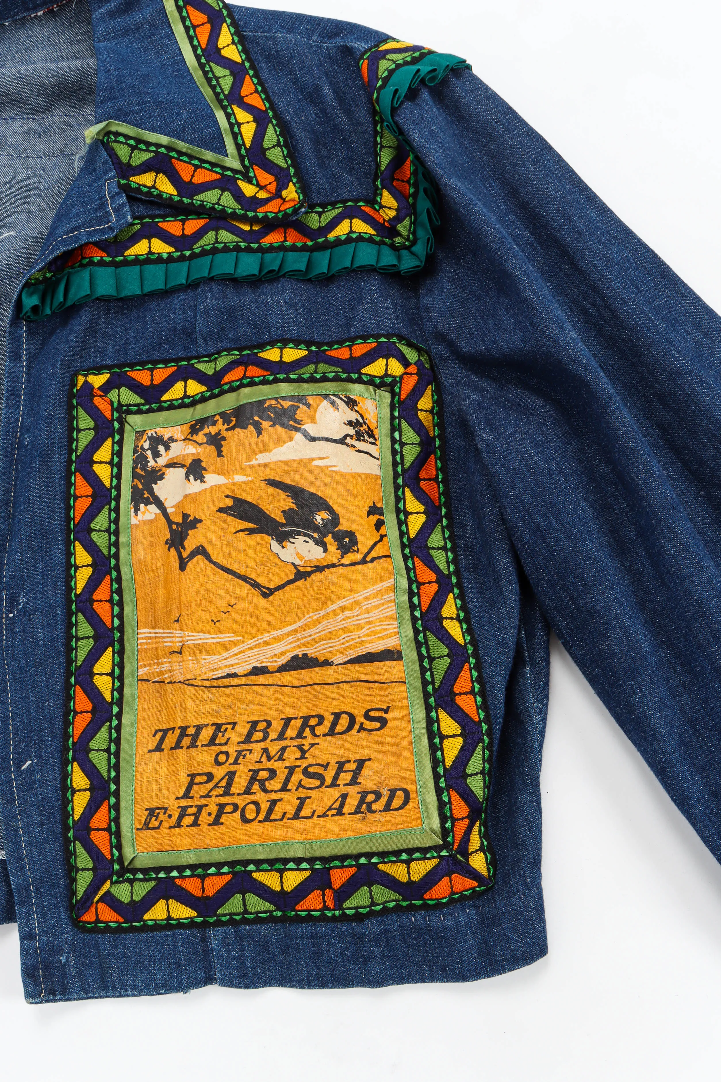 Traveling Birds Denim Jacket