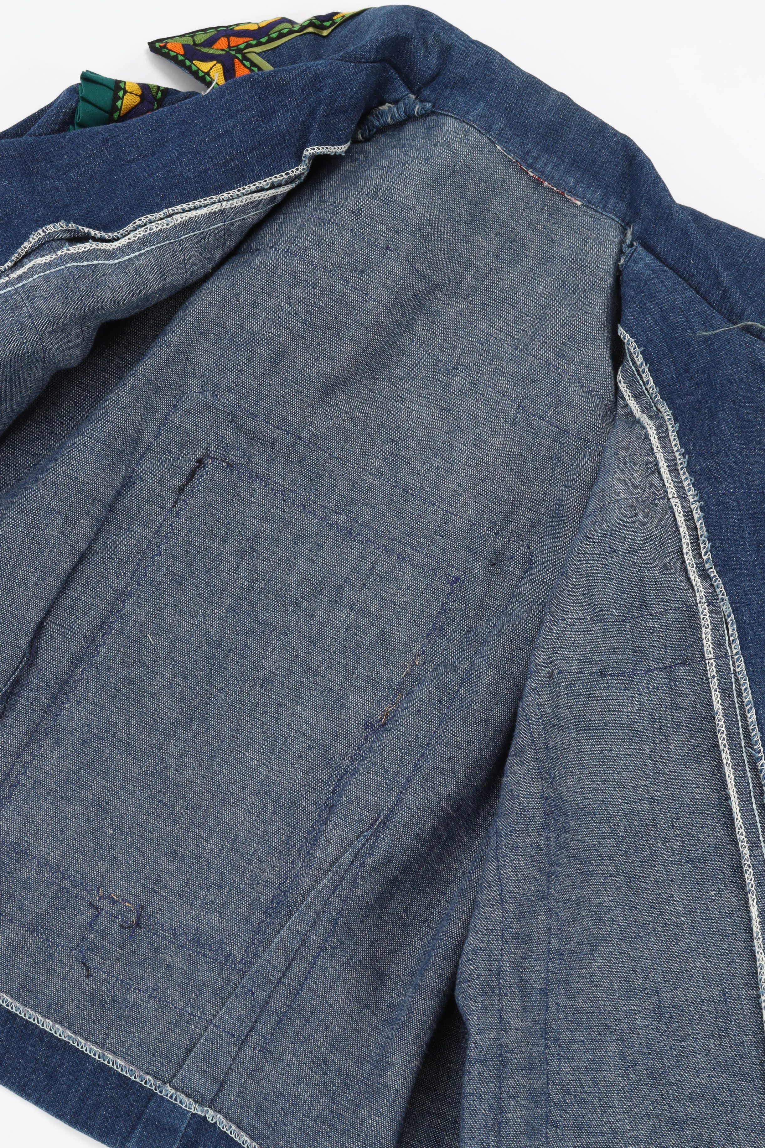Traveling Birds Denim Jacket