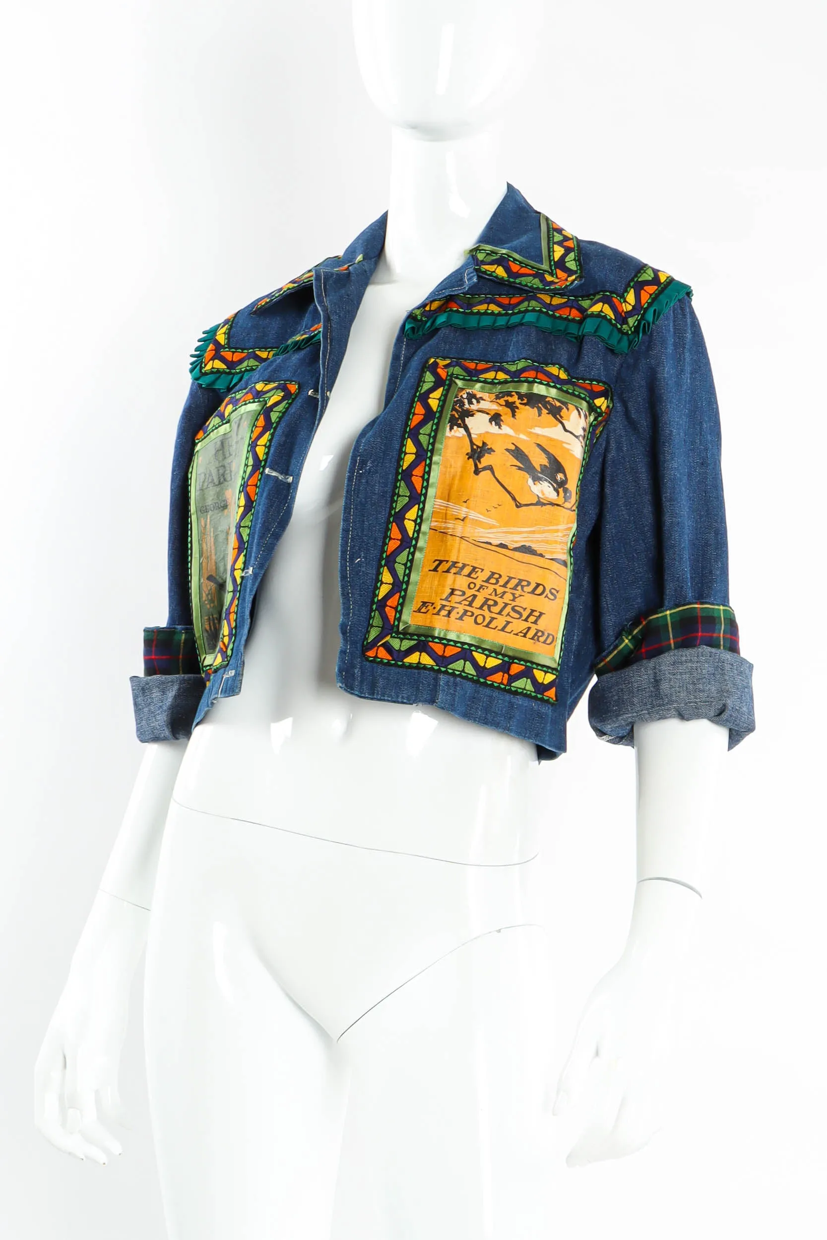Traveling Birds Denim Jacket