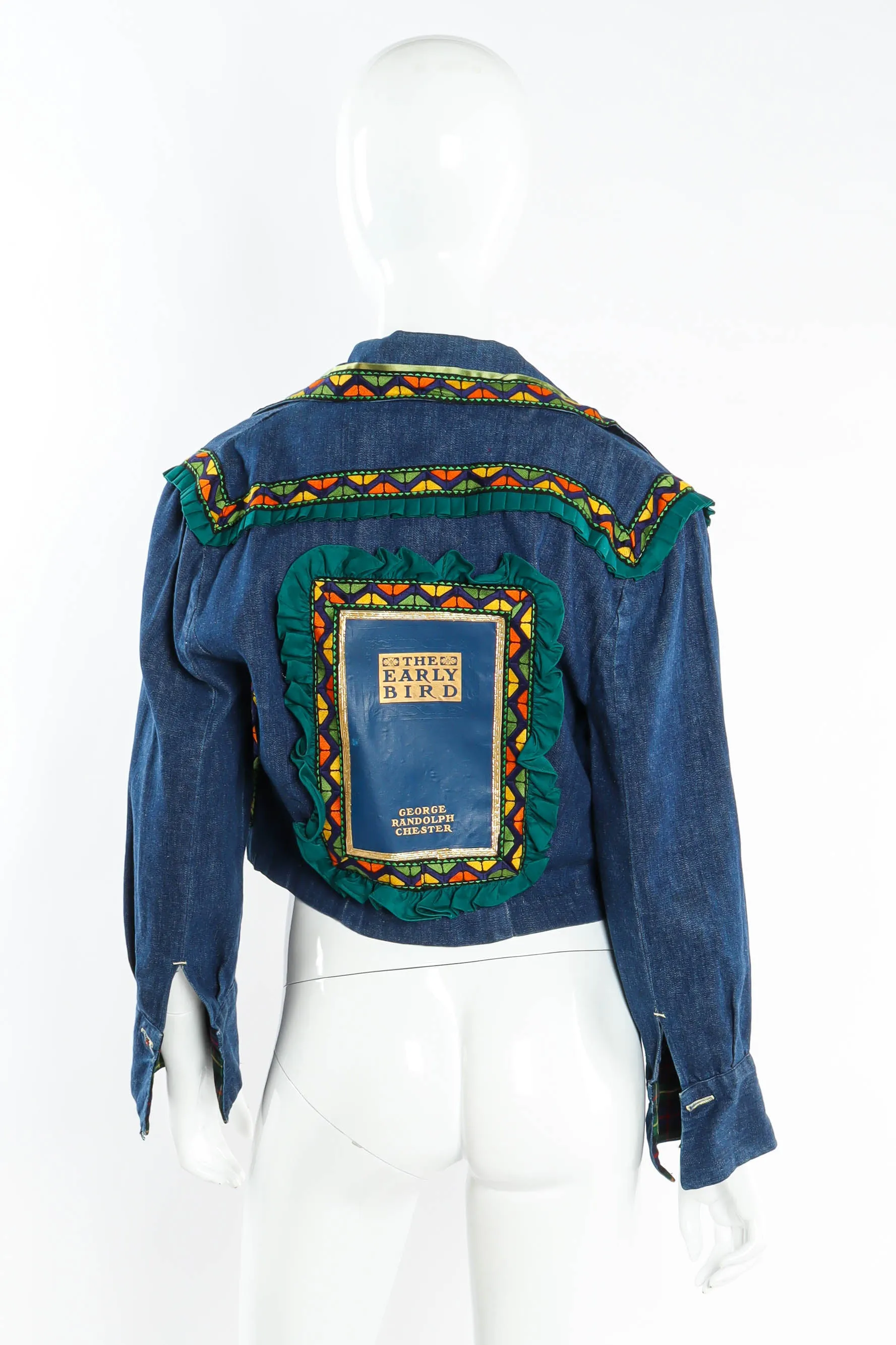 Traveling Birds Denim Jacket