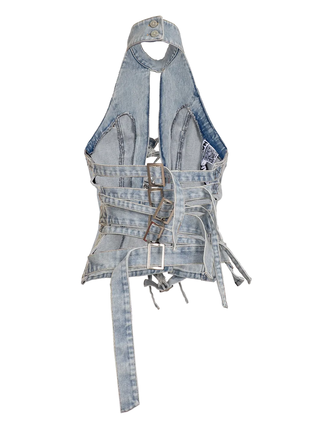 TREATED STRAPPED-IN TOP