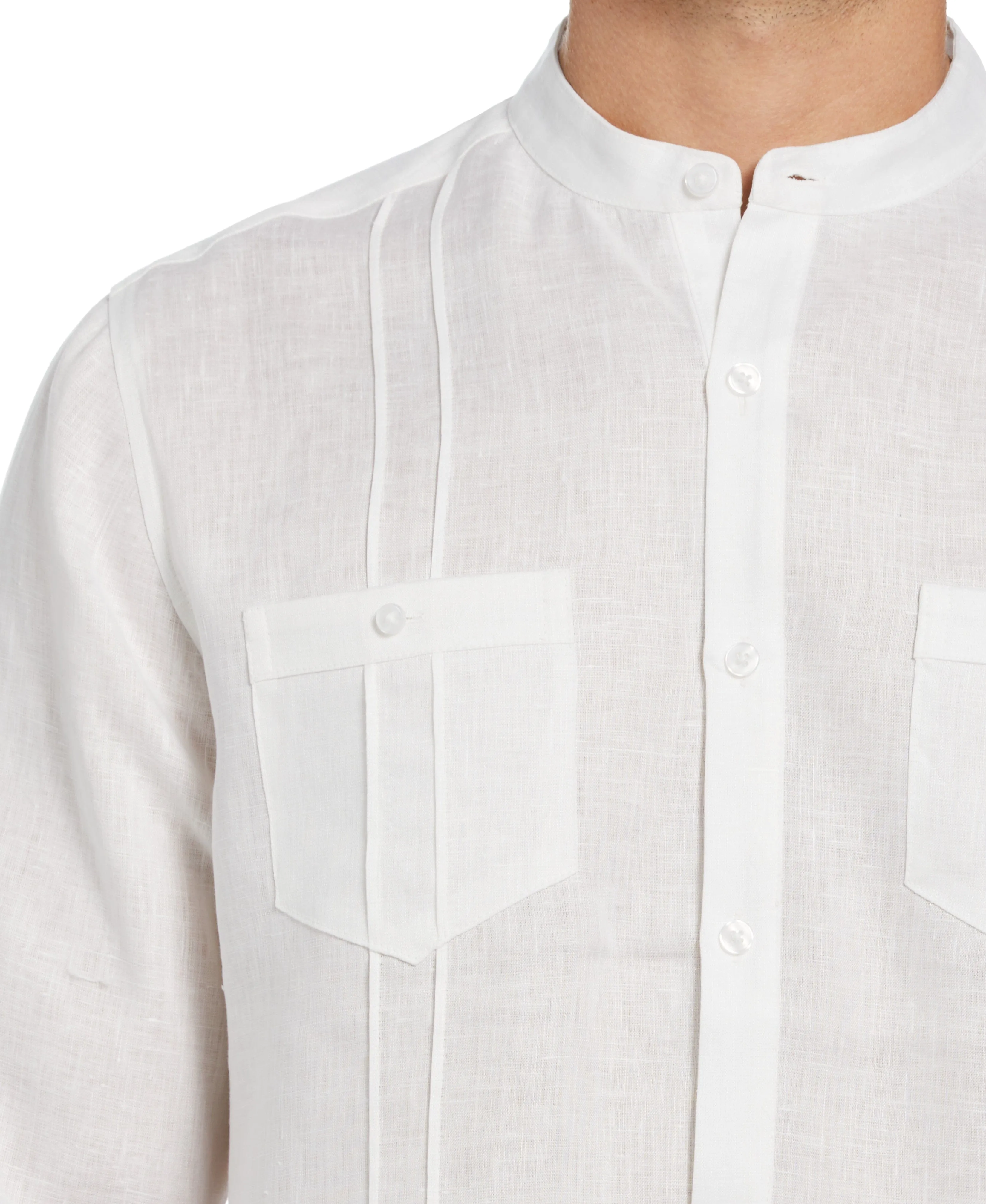 Two-Pocket Pintuck Popover Shirt