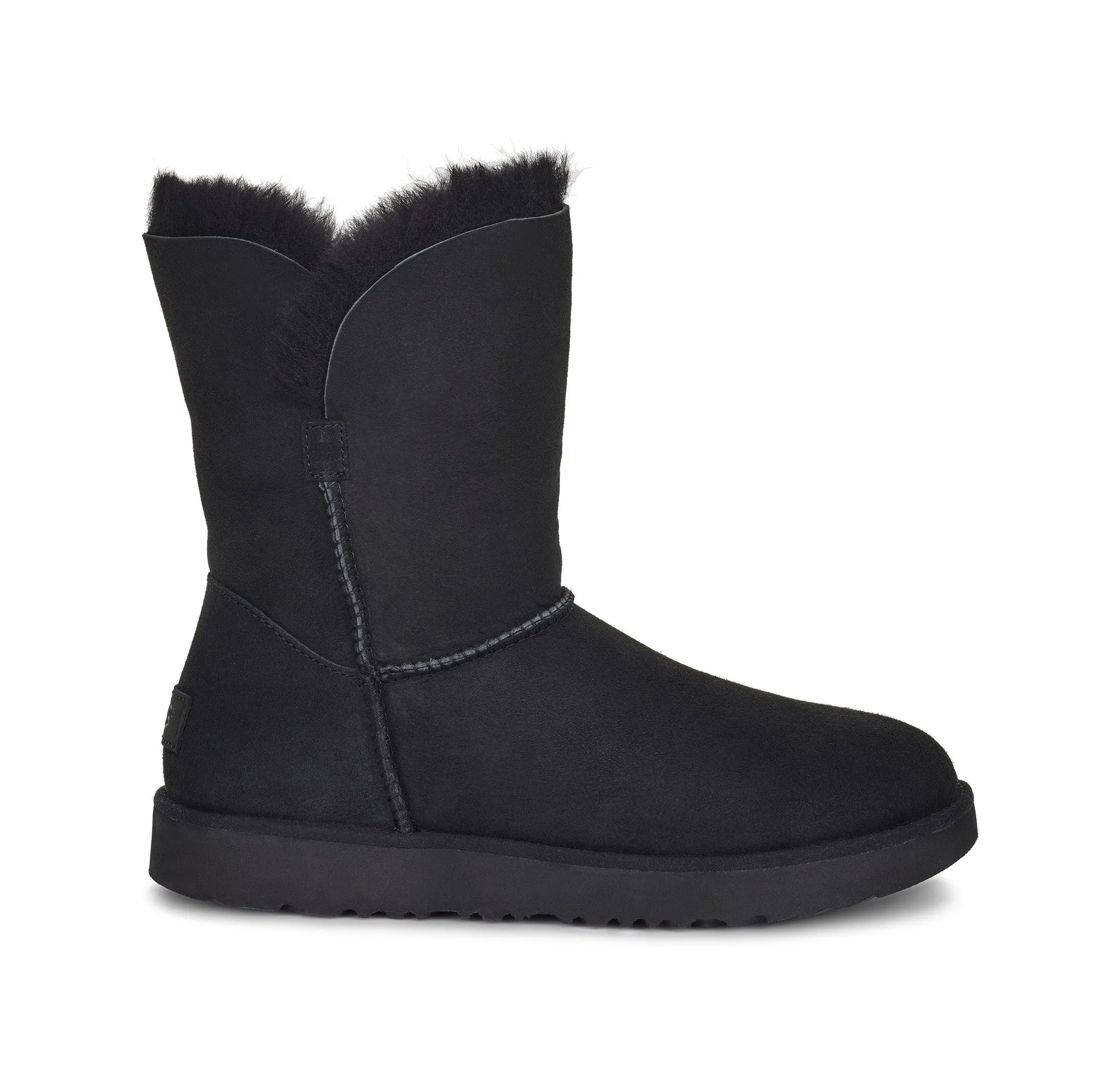 UGG Australia Women's Classic Cuff Short | Black