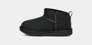 UGG CLASSIC ULTRA MINI Kids Classic Boots Black