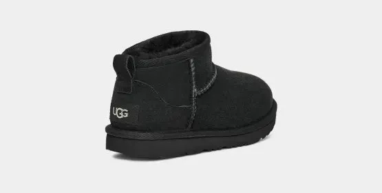UGG CLASSIC ULTRA MINI Kids Classic Boots Black