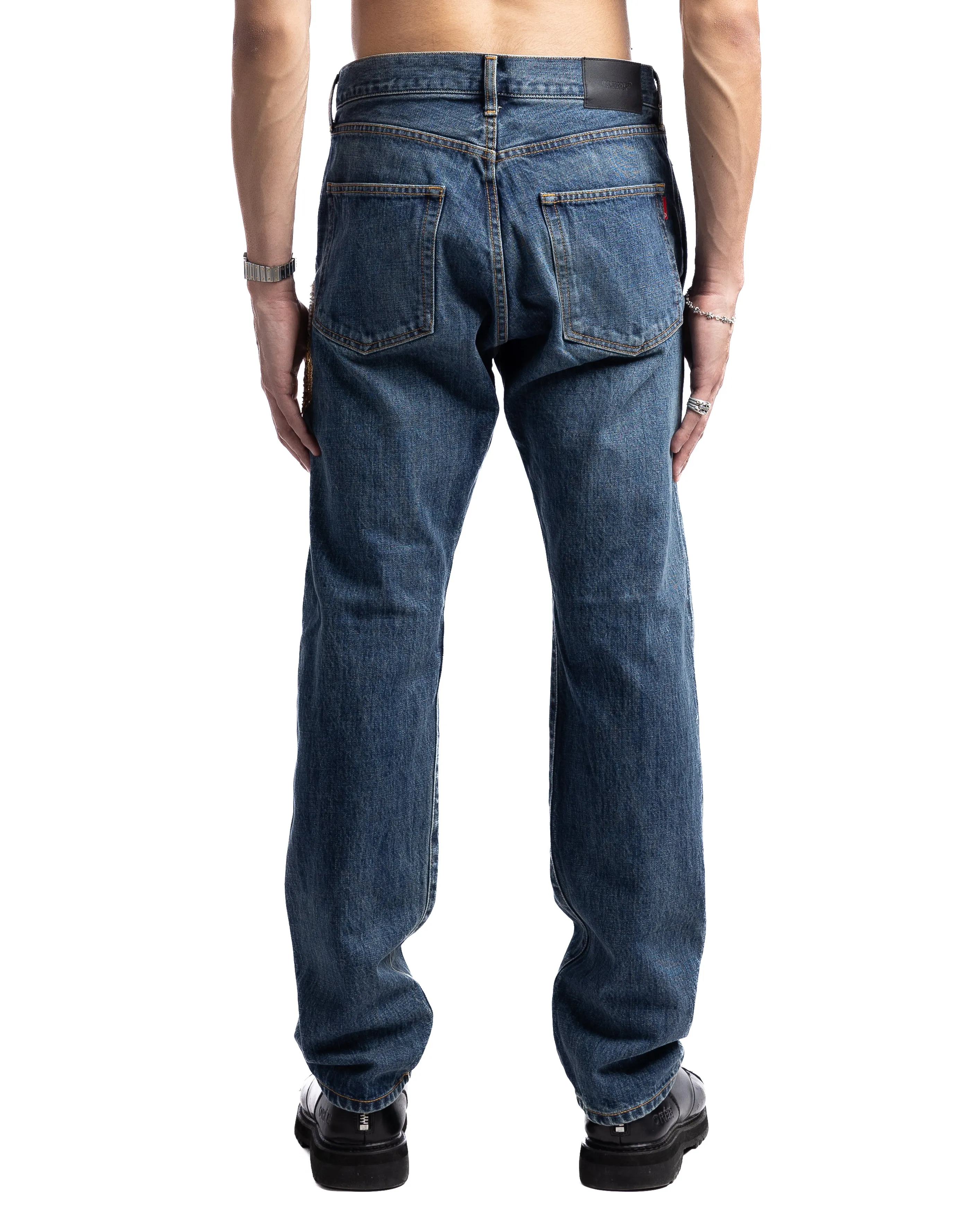 Undercover UC2C4509-2 Hand Jeans Indigo