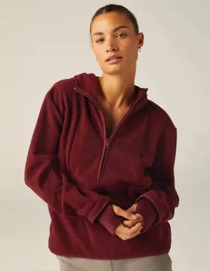 Urban Explorer Half Zip Pullover by Beyond Yoga | California Merlot