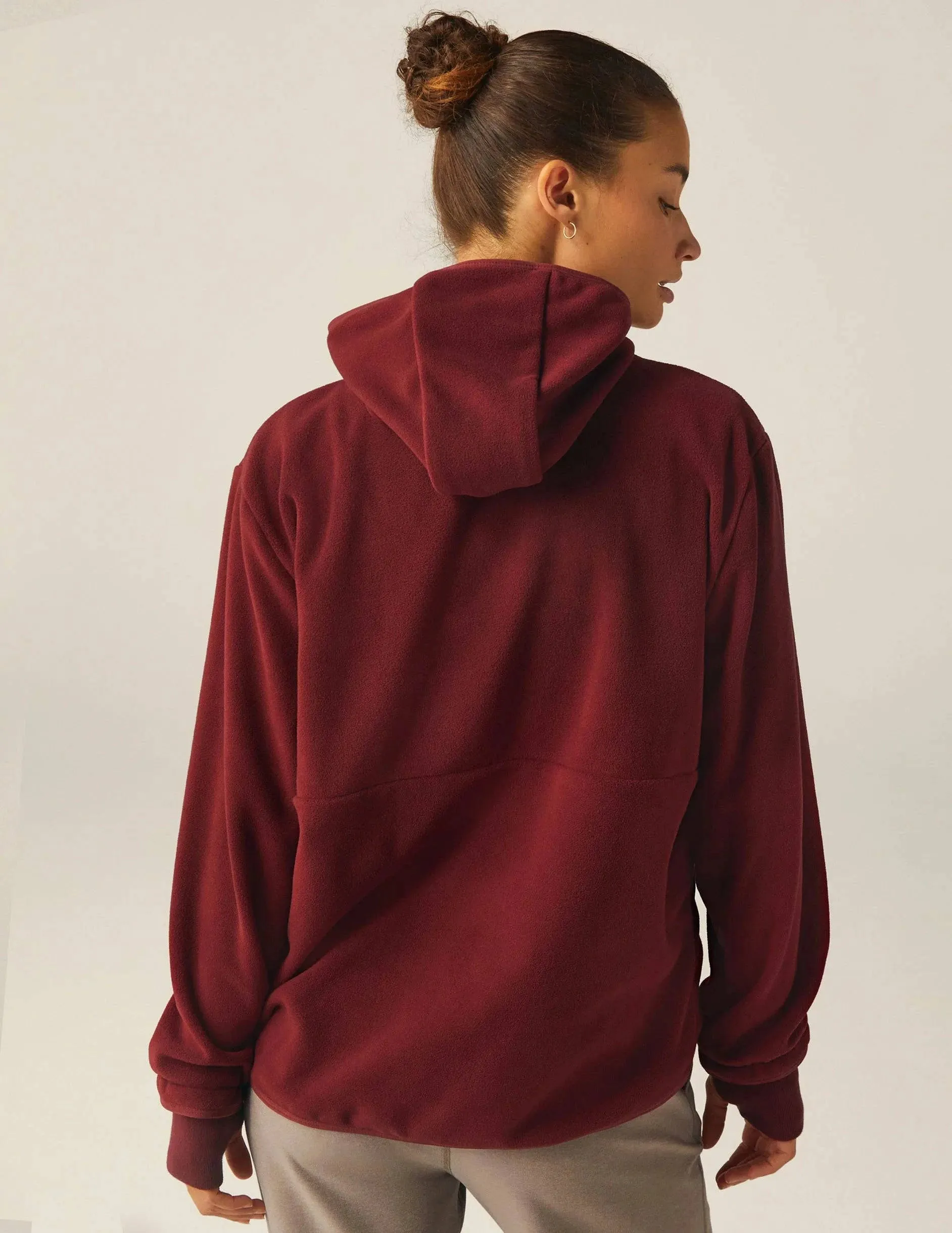 Urban Explorer Half Zip Pullover by Beyond Yoga | California Merlot