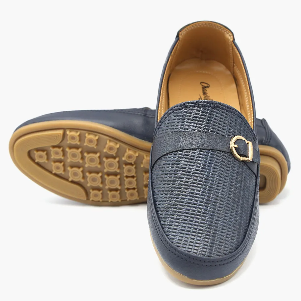Valuable Loafers slip-on C-319 - Blue